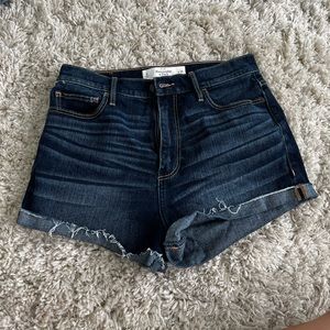 High Waisted Jean Short